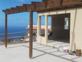 exterior y pergola